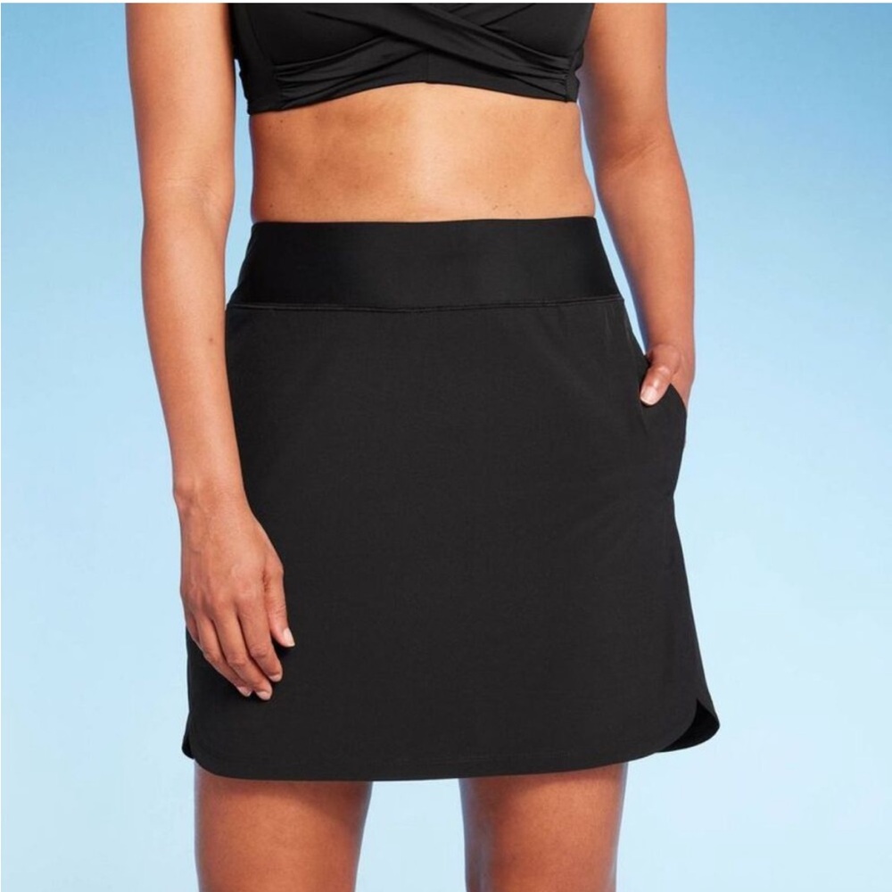 NWT Lands' End Women's Full Coverage Swim Skirt